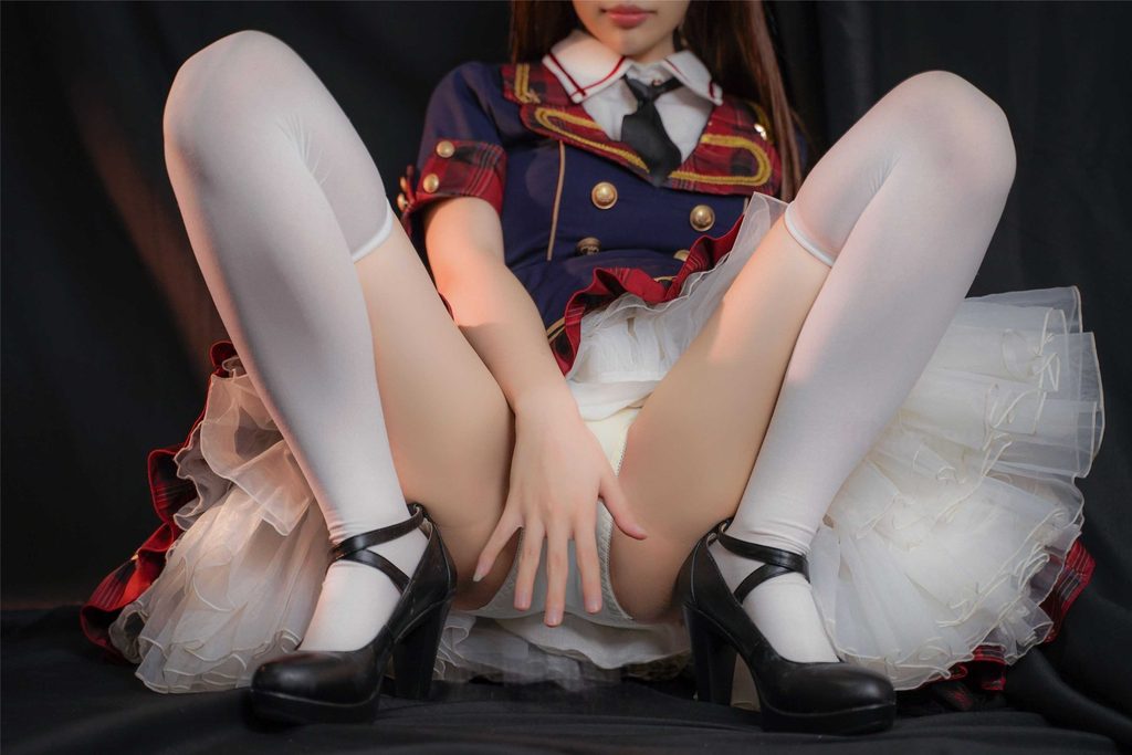 图片[8]-MisakiSuzuki 角色主题小恶魔美少女 白丝袜萌妹自慰-萝莉门 LUOLIMEN